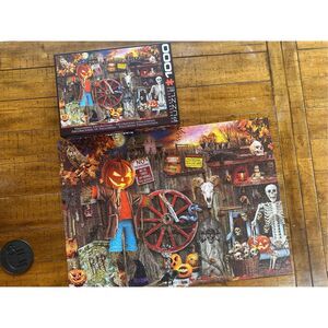 Eurographics Jigsaw Puzzle; Halloween Decorations; 1000 pieces